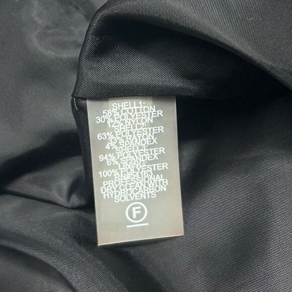 NWT Calvin Klein Black and White Textured Sheath Mini Dress Size 10 Spandex - Picture 5 of 7